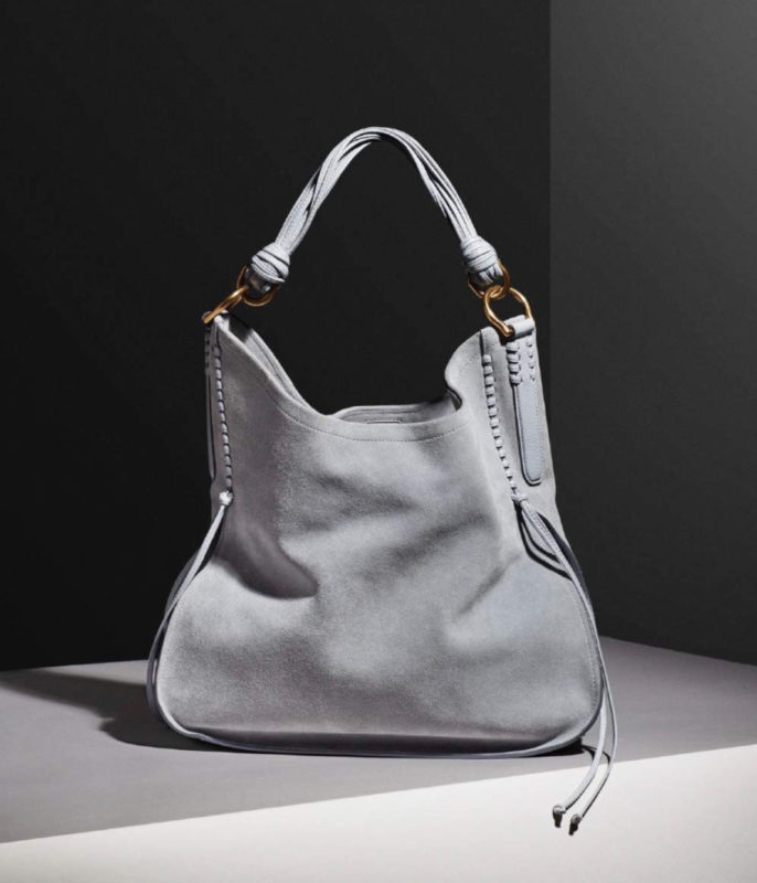 Gray luxury bag