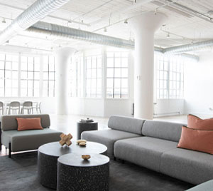 Straub Collaborative New York City studio lounge
