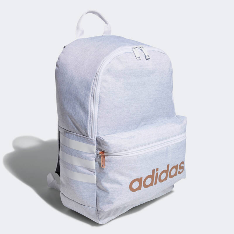 adidas white backpack